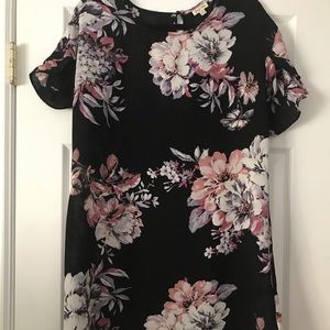 3 for $18 Black floral dress